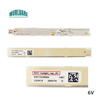 BSH 9001030205 6V เครื่องทำความเย็นไฟ LED Strip สำหรับ Siemens ตู้เย็นอะไหล่