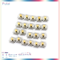 Fulai 20pcs 4x4x3mm Micro กันน้ำทองแดงสัมผัส TACT TOUCH PUSH button SWITCH