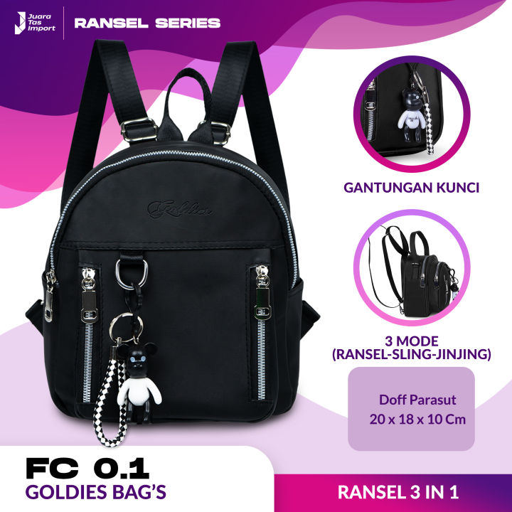 Jual Tas Ransel Mini Wanita Import Fashion Korea - Tas Backpack