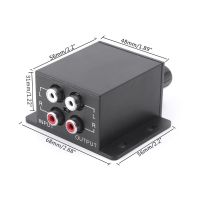 EDB* Car Audio Regulator Amplifier Bass Subwoofer Stereo Equalizer Controller 4 RCA