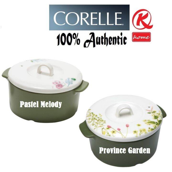 CORELLE Coordinates Porcelain Pot + Lid 16cm Lazada PH