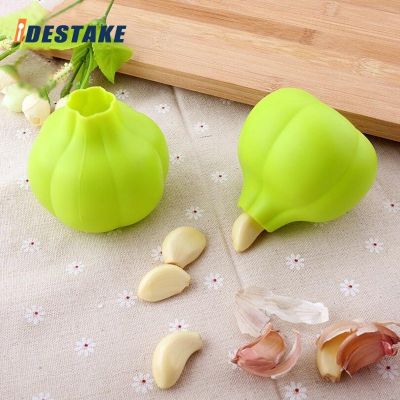 【hot】◕▼✳  Silicone Garlic Peeler Edible Silica Manual Peeling Rub and Quickly Vegetables Tools Practical Gadgets