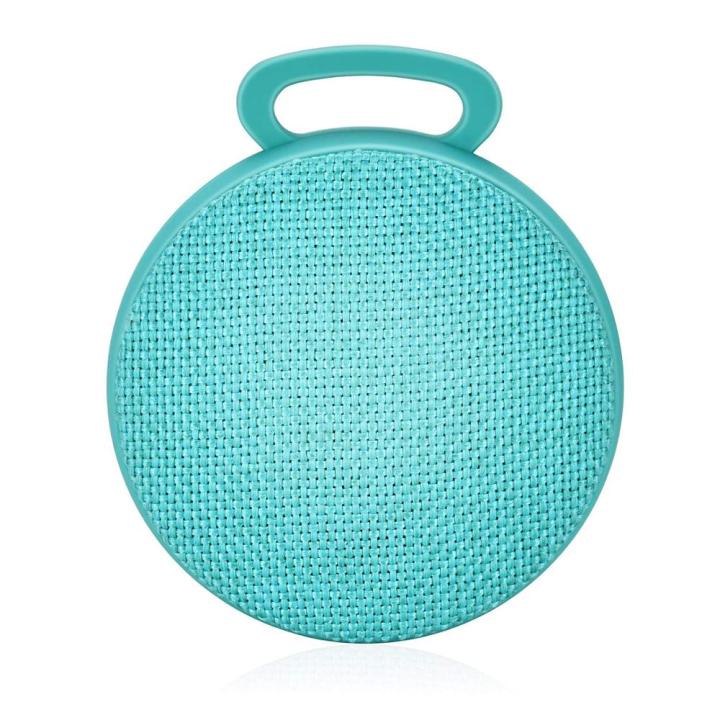 ลำโพงบลูทูธ-bluetooth-v4-1-fabrics-mini-blutooth-speaker-สีน้ำเงิน