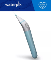 Waterpik® Power Flosser ไหมขัดฟันไฟฟ้าพกพา FLA-220 ขจัดเศษอาหารที่ติดตามซี่ฟัน ร่องฟัน และตามลวดเหล็กดัดฟัน ทำให้ช่องปากสะอาด (สีฟ้า)