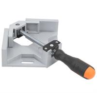 Right Angle Welding Clamp Single Handle Aluminum Alloy Vise for Wood Weld Clip Tools Woodworking Table Vise