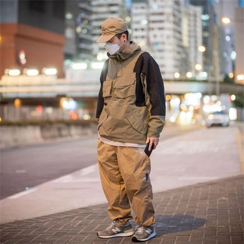 กางเกง Nautica Nyco Track Pants ทรง Buggy Style Cityboy กระบอกใหญ่