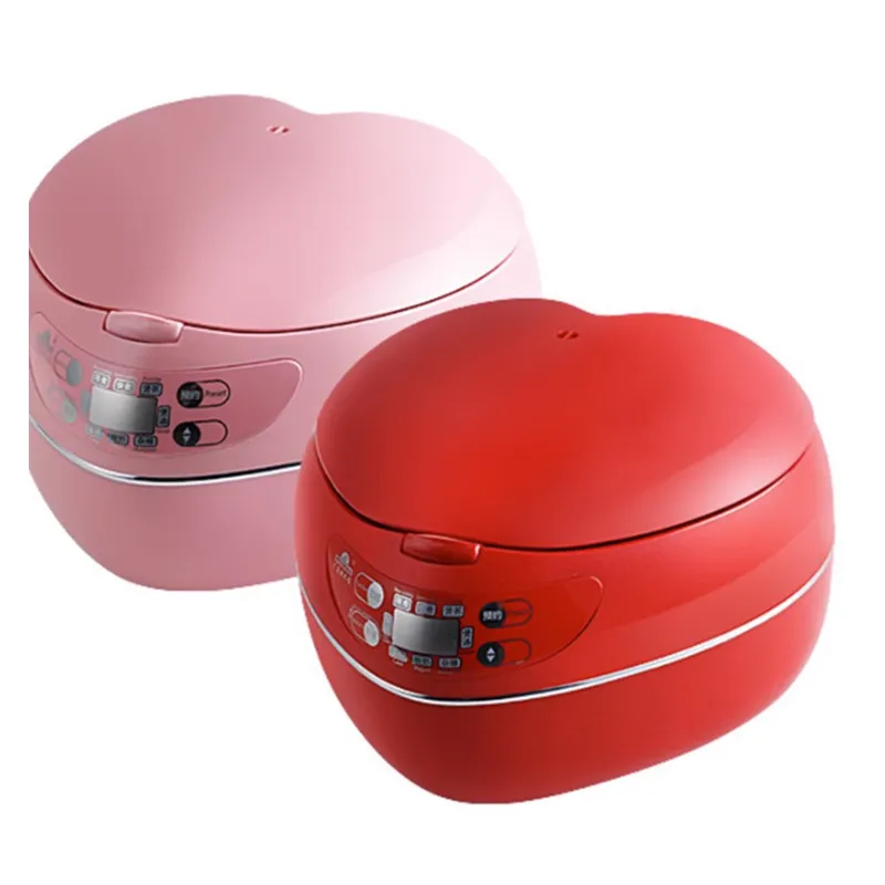 Peach Shaped Electric Rice Cooker Intelligent Mini Electric Rice