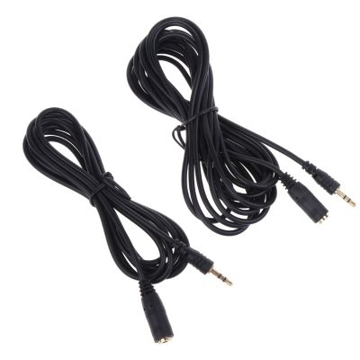 150cm/300cm 2.5mm Male to Female Jack Extension Cord Audio AUX Cable Wire Line for 2.5mm Smartphones Headphones