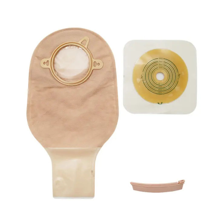 Colostomy Bag 2 System, 1 Wafer, 1 Bag, 1 Clip 