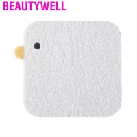 Beautywell Cat Litter Mat Prevent Slip Cute Chick Shape Trapping Pad for Kitten