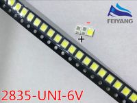 【✲High Quality✲】 ganfengsu3936969 3528 Led Uni 100ชิ้น2835 1210อุปกรณ์โคมไฟทำเล็บพลังงานสูง1W 6V สีขาวเย็นสำหรับการใช้งานไฟแบ็คไลท์โทรทัศน์ Led Lcd