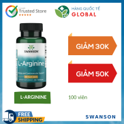 International Products SWANSON L-ARGININE, 100 tablets, Supports