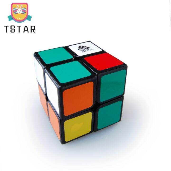 tstar-จัดส่งรวดเร็ว-oostifun-guobing-wittwo-type-c-2x2x-2ของเล่นปริศนาลูกบาศก์-สีดำ