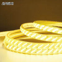 JIASHI 220V แผงไฟ Led ตรงยาวในครัวเรือนกันน้ำพร้อมไฟประดับบ้านไฟกลางคืน