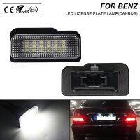 【LZ】✎❈  For Benz C E CLS-Class W203 W211 W219 R171 S203 For Tesla 2PCS LED License Plate Lights with Canbus White Number Plate Lamps