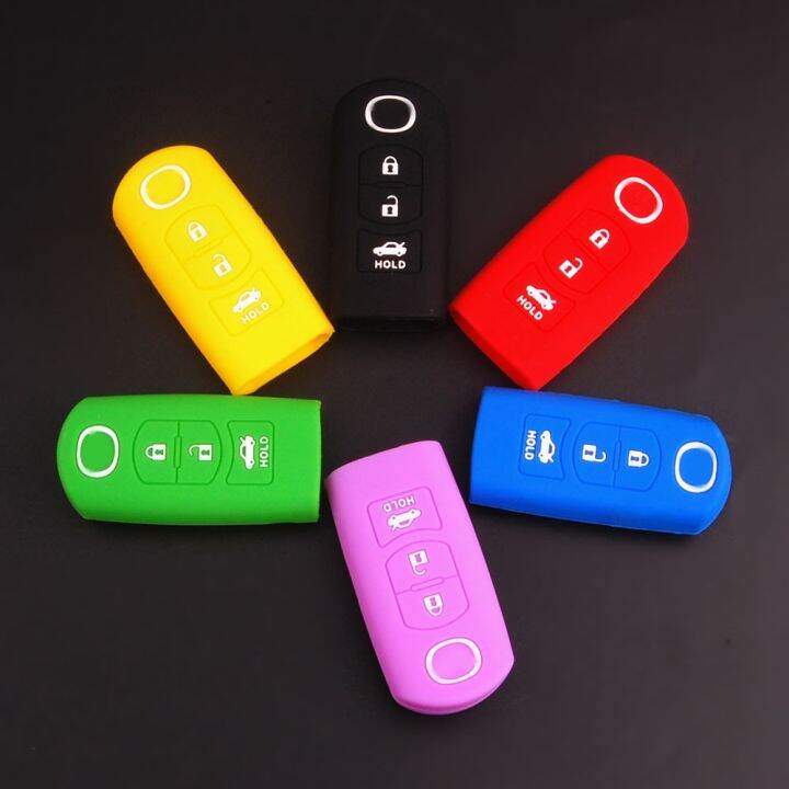 huawe-bbq-fuka-silicone-remote-key-case-holder-cover-bag-shell-fit-for-3-button-mazda-3-6-5-smart-fob-3-buttons
