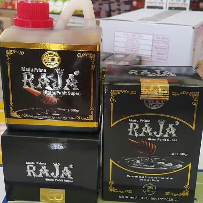 Madu Prima Raja Hitam Pahit Super Isi 500gr Asli Lazada Indonesia 8529