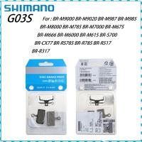 Shimano G03S MTB Resin Disc Brake Pads DEORE XT SLX G03S Resin Brake Pad Mountain M9020 RS785 M7000 M8000 M9000 M6000 Brake Pad Other Bike parts