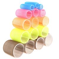 6 Pcs/lot Self Grip Rollers Cling Stick Hair Curler Curls Wave Styling Salon Tool Hairdressing Home Use Roll Curler Beauty Tool