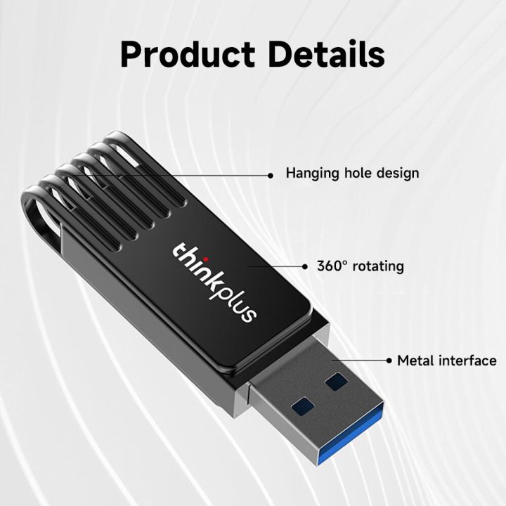 แฟลชไดร์ฟ-usb-แฟลชไดร์ฟ-usb3-0โลหะหมุนได้-u-disk-32gb-64gb-128gb-u-disk-ความเร็วสูง