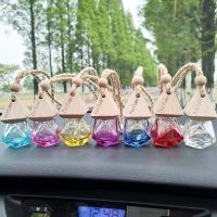 CW Car Perfume Bottle Perfume Pendant Car styling Hanging Glass BottleOrnament Diffuser ForOils Air Freshener
