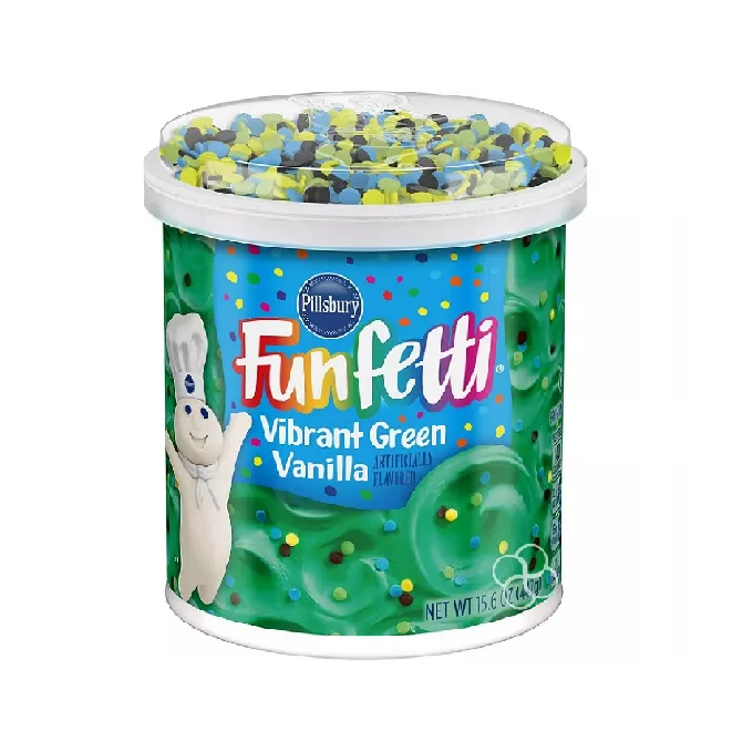 Pillsbury Funfetti Vibrant Green Vanilla Frosting 442g Lazada PH