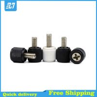 Cross Plastic Hand Computer Case Screw Black White Machine Bolt M3 M4 6-32 Nails Screws  Fasteners