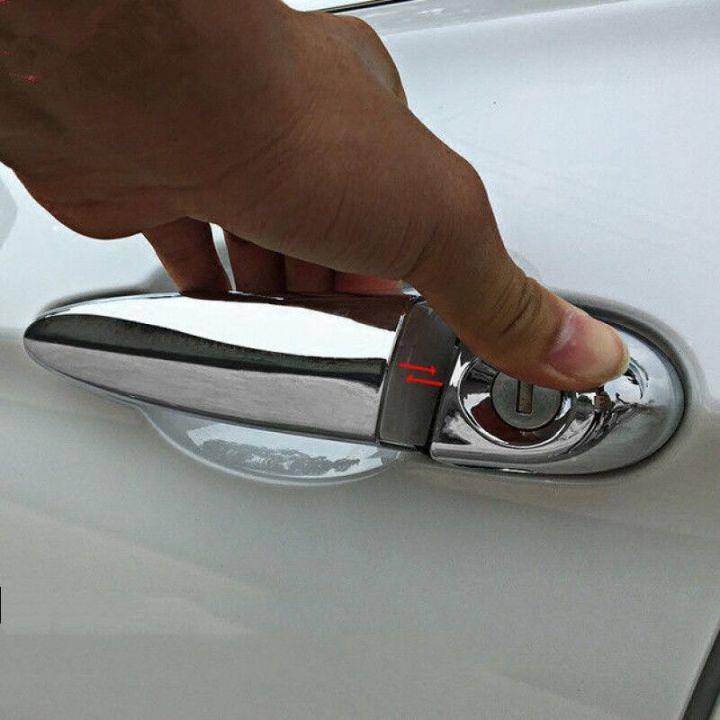 funduoo-สำหรับ-bmw-x4-f26-2014-2017โครเมี่ยมมือจับประตูรถปกตัดสติ๊กเกอร์จัดแต่งทรงผมอุปกรณ์รถยนต์