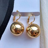 【hot】◕✚✐  Ball-Shape Drop Dangle Earring for White/Golden/Rosegold Pandent Female Ear 2021 New Hot