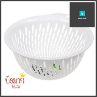 ตะแกรงล้างผักกลม MICRONWARE 28 ซม. สีขาวKITCHEN MESH ROUND MICRONWARE 28CM WHITE **หมดแล้วหมดเลย**