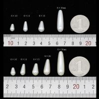 Multi size Teardrop Acrylic Sewing Imitation pearl spacer beads Hole beads DIY Earrings Bracelet Choker Necklace Jewelry Making