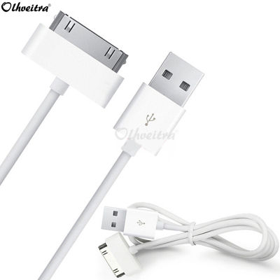 【】 Wijaya online Chargeur IPod Charging สำหรับ3gs Nano 2 Kabel 3G 3สาย USB เร็ว Olhveitra สายสายอะแดปเตอร์4S 4 USB ชาร์จ