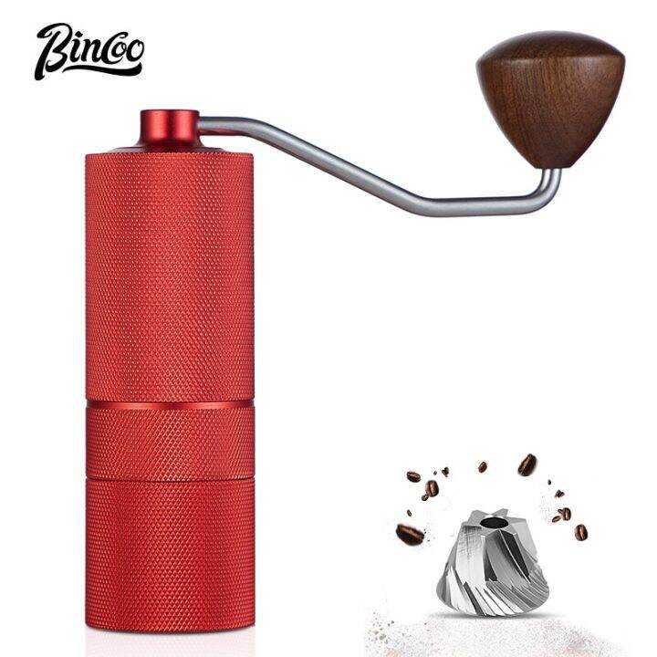 Bincoo Manual Coffee Grinder S2C Burr Inside High Quality Portable Hand