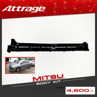 (แท้เบิกศูนย์) ชุดชายกันชนข้างสีดำ Mitsubishi Attrage ปี2012-2018