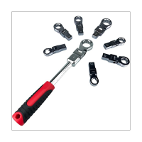 9-19Mm 8-Piece Multi-Function Gear Wrench Wrench Hand Tool