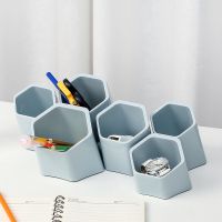 ☜◙ marker pen container children receive a case the boys and girls desk desktop shelves classification of cellular barrels