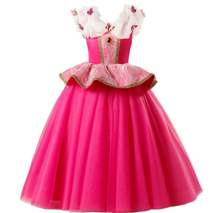 disney-princess-aurora-sleeping-beauty-dress-girl-costume-luxury-halloween-cosplay-disguise-clothes-birthday-party-outfit