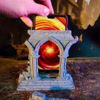 Time Space Portals Holder Rivo Studio Phone Stand Ruined Archway Portals Plug in Phone Stand Tabletop Decorative Sculpture