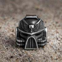 Shop 《 DTOU Fashion 》Eyhimd Unik Leki วินเทจแหวนหัวกระโหลกหนัก316L Cincin Keluli Tahan Karat Punk Biker Perhiasan Undia