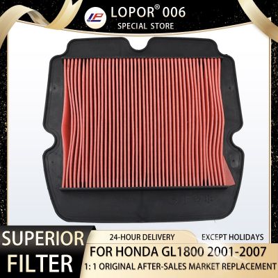 【LZ】 Lopor Motorcycle Air Intake Filter Cleaner For Honda GL1800 Gold Wing 2001-2017 GL 1800 17210-MCA-003 17210-MCA-A60