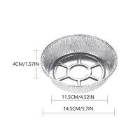 20ชิ้นฟอยล์อะลูมิเนียมใช้แล้วทิ้งถ้วยอบขนมไข่กระทะทาร์ตกล่องคัพเค้ก Tar พิมพ์ทำเค้ก Bakewares กับกระป๋องเครื่องปรุงรสบาร์บิคิวถ้วย