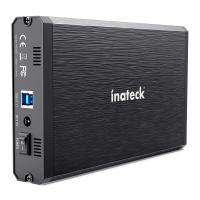 Inateck 3.5กล่องใส่ฮาร์ดดิสก์,อลูมิเนียม USB 3.0 Sata HDD Enclosure, FE3001