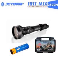 JetBeam RRT-M1X ไฟฉายแสงไฟแอลอีดีสีขาวไฟฉายล่าสัตว์21700ไฟฉายกลได้สูงสุด2300เมตรโยนโคมไฟตั้งแคมป์