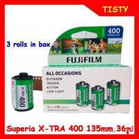 FUJIFILM SUPERIA X-TRA 400 Negative Film 135/36 รูป