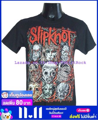 เสื้อวง SLIPKNOT สลิปน็อต ไซส์ยุโรป เสื้อยืดวงดนตรีร็อค เสื้อร็อค  SKT1207 ถ่ายจากของจริง