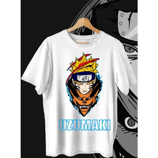 Anime Shirt IZUMAKI NARUTO SHIRT A3 PRINT UNI Otaku Shirt | Lazada PH