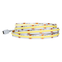 High Density CCT LED Strip COB Dual Colour Warm Cool White Linear Light Bar Flexible LED Tape DC 12V 24V Room Decor Dimmable