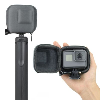 Soonsun เคสกล้องขนาดเล็กแบบพกพา,กระเป๋ากล่องเหล็กของขวัญสำหรับ Gopro Hero 8 7 6 5สำหรับ Go Pro อุปกรณ์เสริมเคส