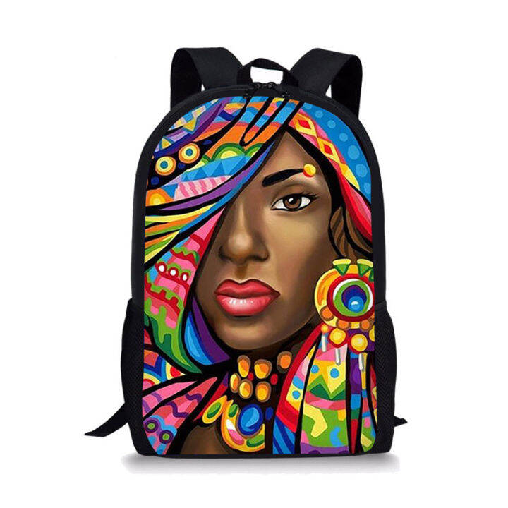 new-large-schoolbag-student-school-backpack-african-girl-printing-waterproof-primary-school-book-bag-for-teenagers-girls