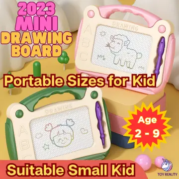 Mini Magnetic Drawing Board For Kids- Small Drawing Painting